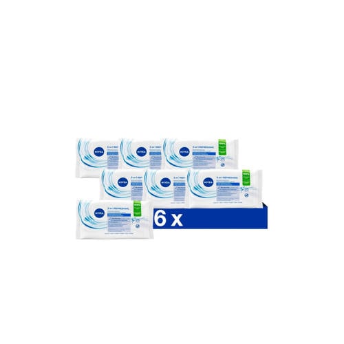 NIVEA Normale Huid / Verfrissende Doekjes Multiverpakking afbeelding