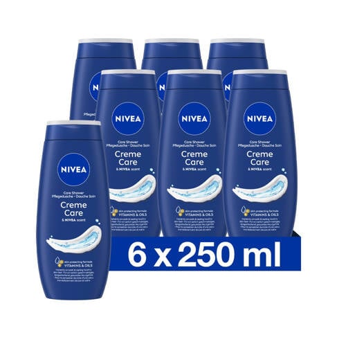 NIVEA Crème Care Douchecrème 250 ml Multiverpakking afbeelding