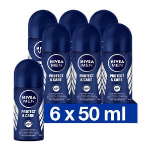 Deodorant Roll On Protect & Care 50 ml Multiverpakking