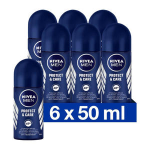 Deodorant Roll On Protect & Care 50 ml Multiverpakking