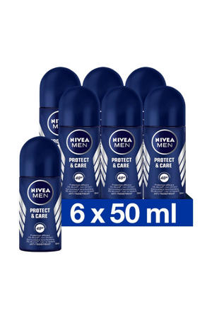 Deodorant Roll On Protect & Care 50 ml Multiverpakking