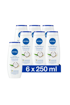 Care & Coconut Douchecrème 250 ml Multiverpakking