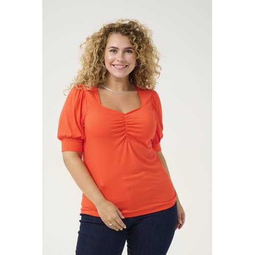 Kaffe Curve top oranje afbeelding