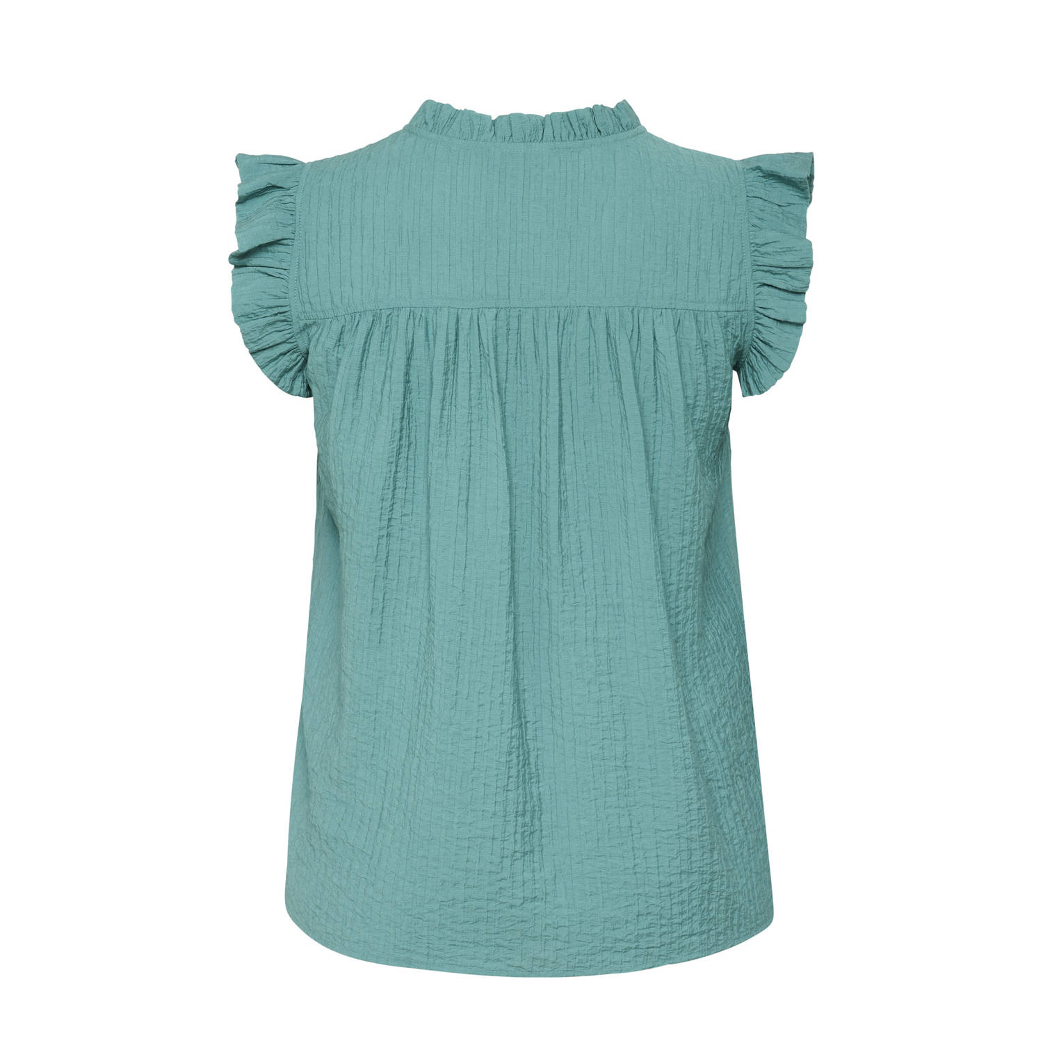 Kaffe Curve blousetop blauw