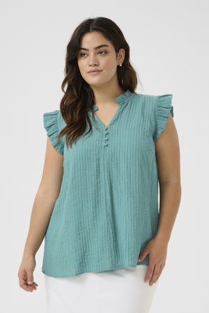 blousetop blauw