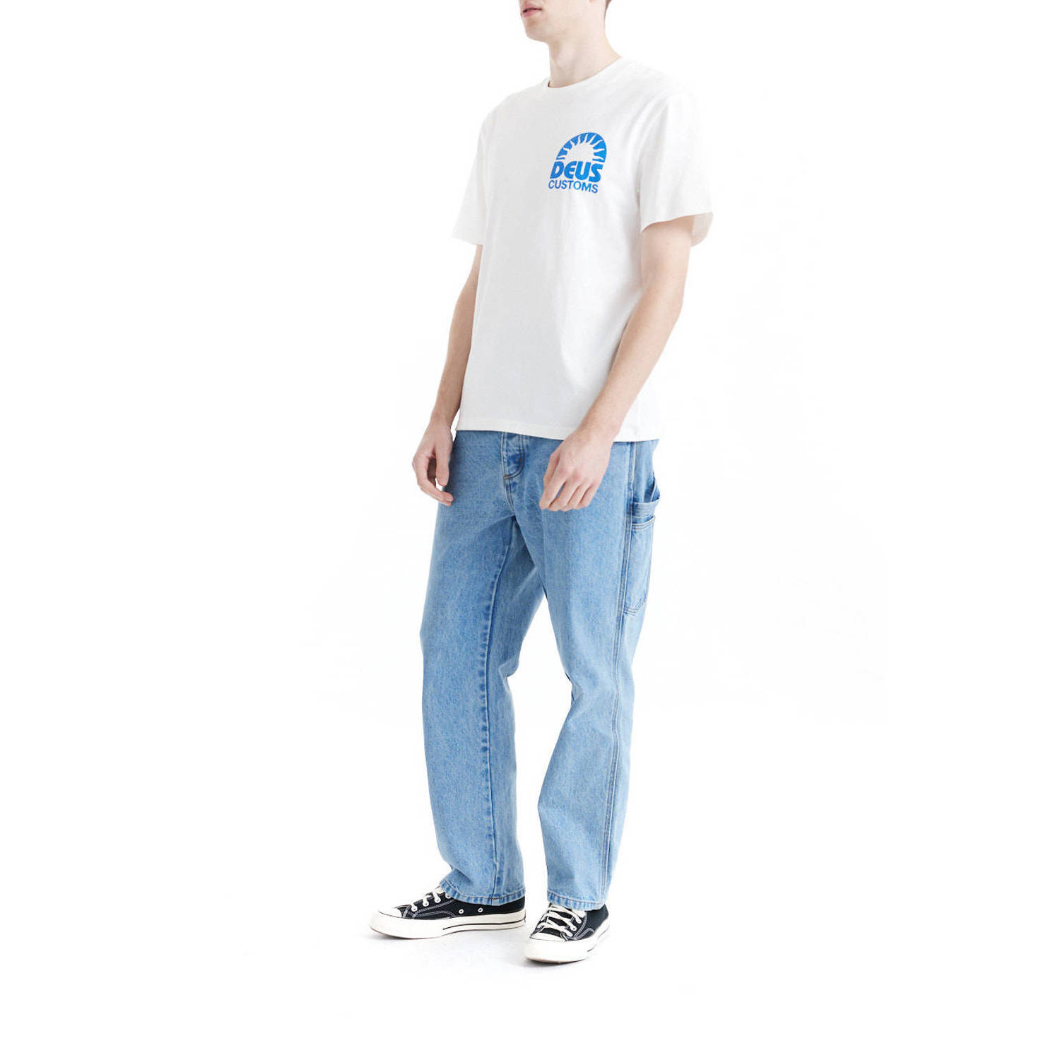 Deus Ex Machina regular fit t-shirt Melodies wit