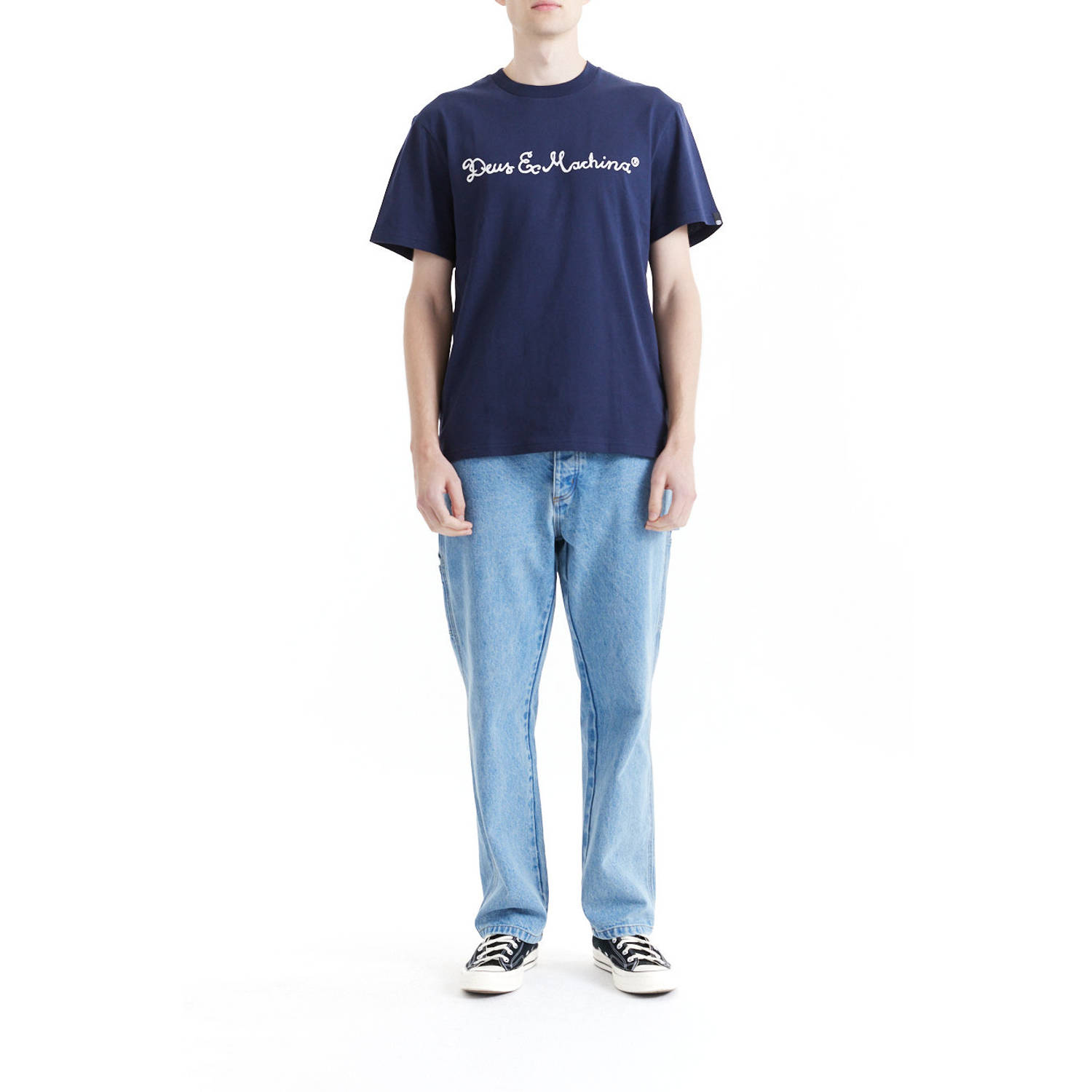 Deus Ex Machina T-shirt donkerblauw