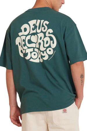 T-shirt donkergroen