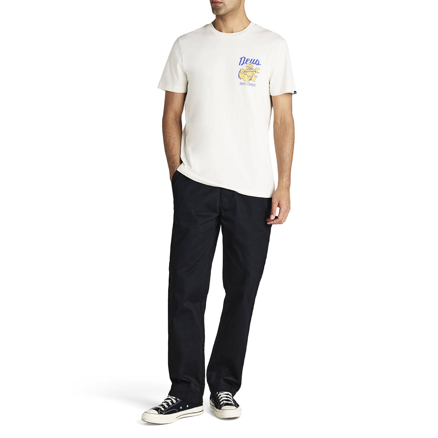 Deus Ex Machina T-shirt wit