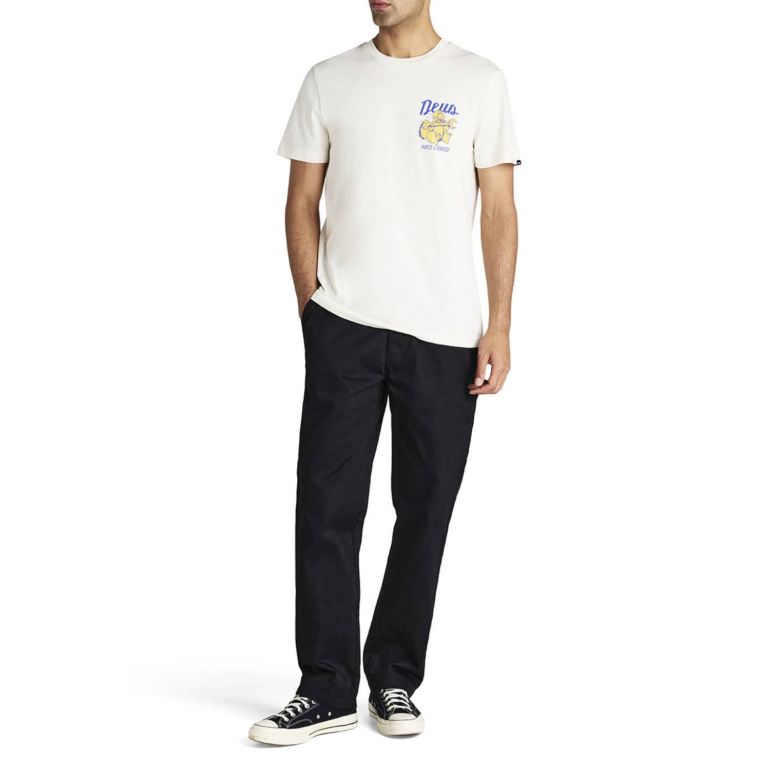 Deus Ex Machina T-shirt wit