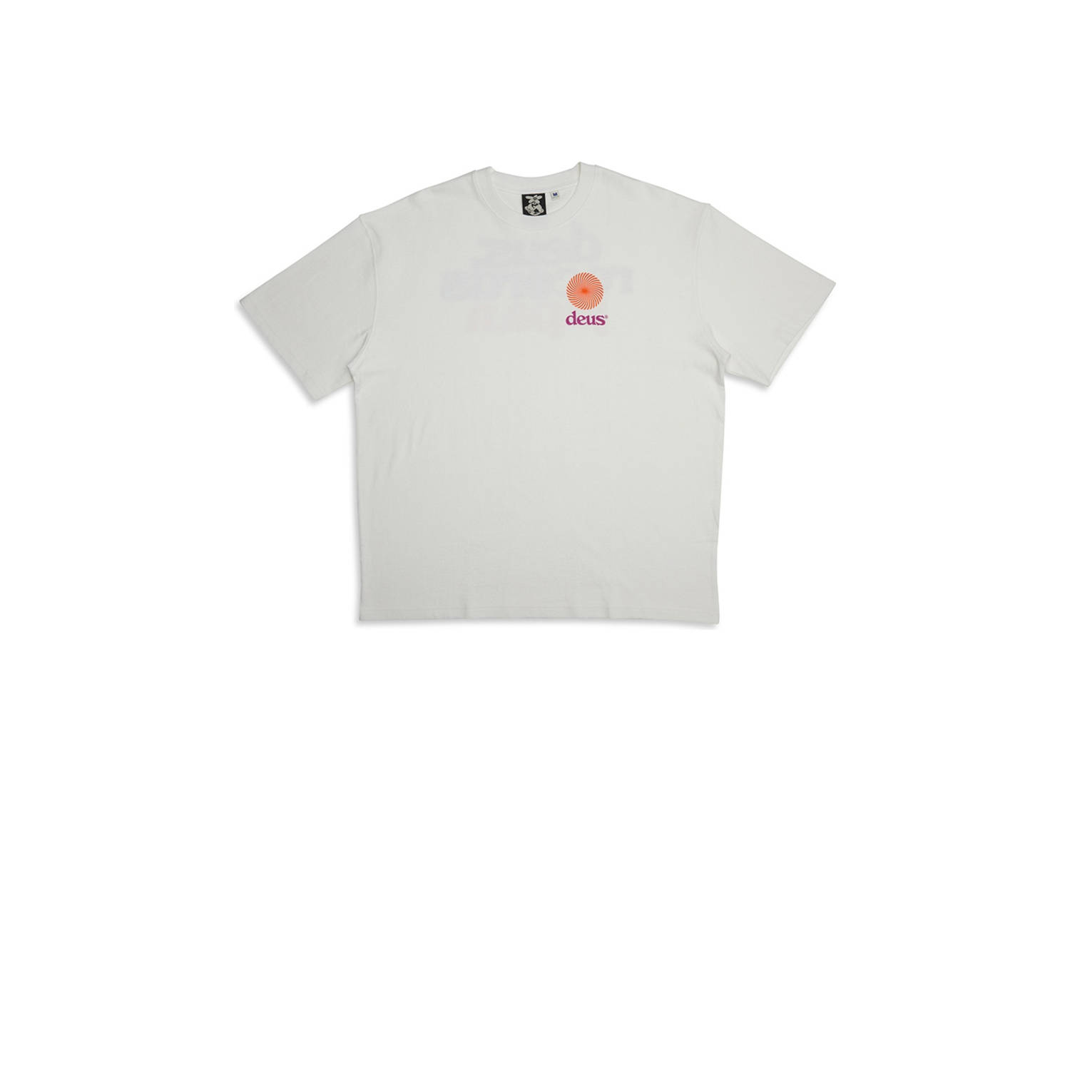 Deus Ex Machina Strata T-shirt White Heren