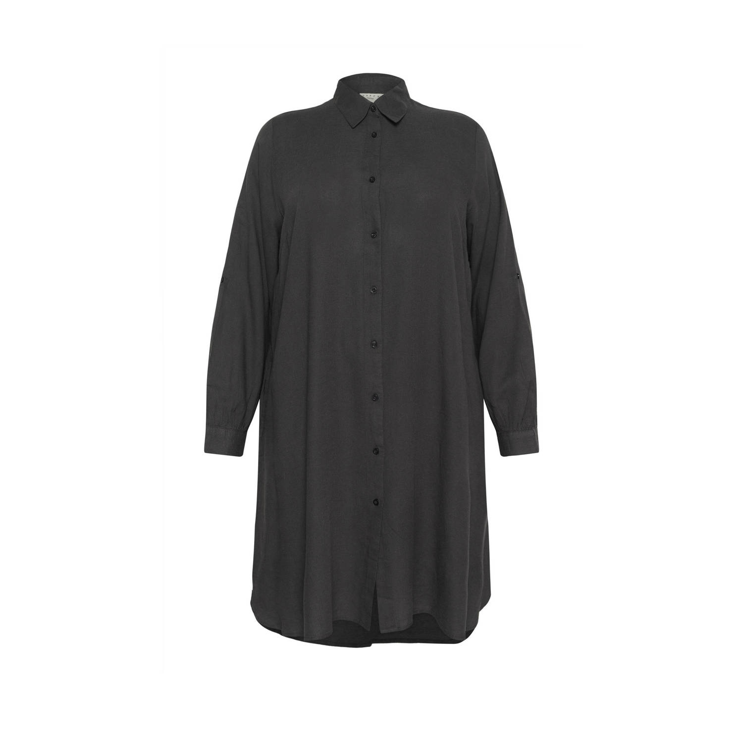 Kaffe Curve blousejurk antraciet