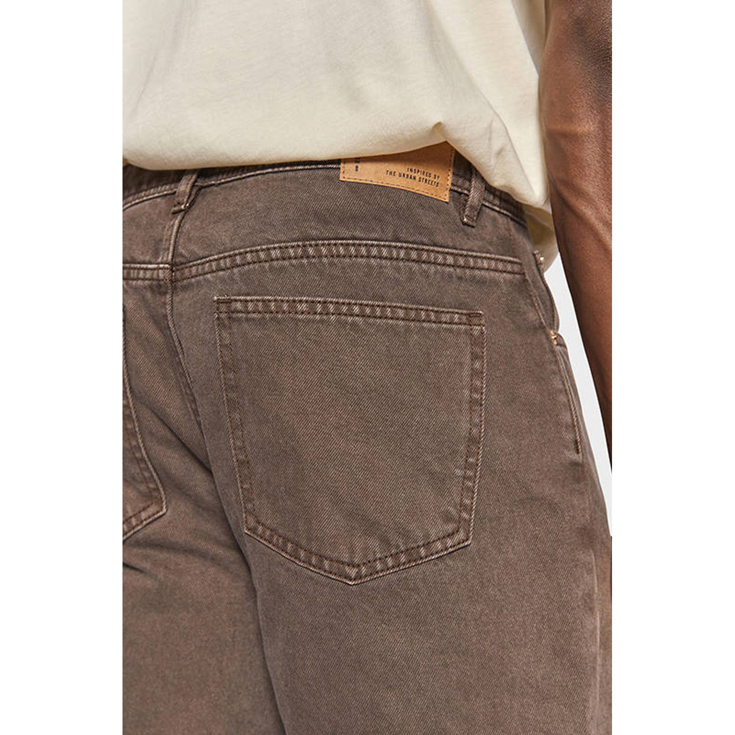 Redefined Rebel RRComo loose fit jeans bruin