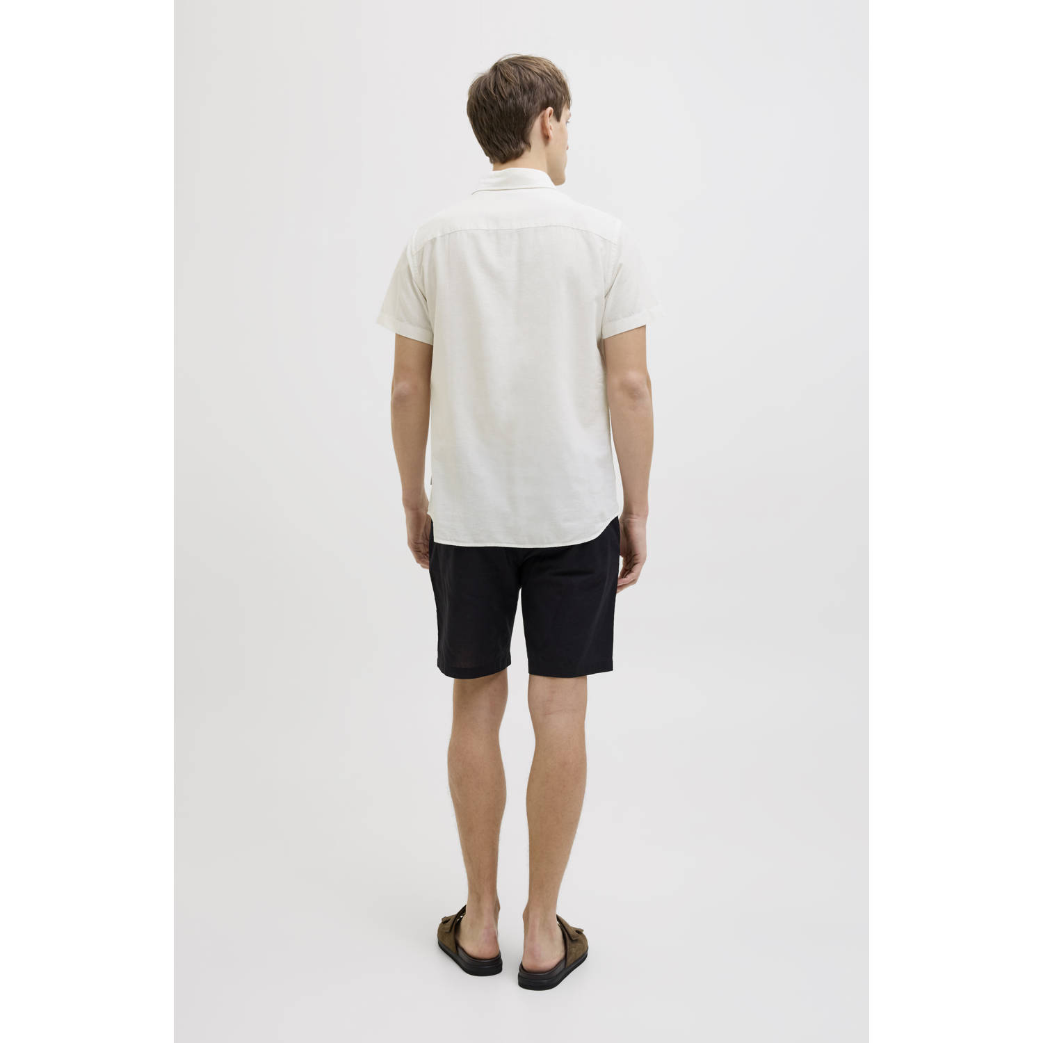 JJ REBEL casual overhemd wit