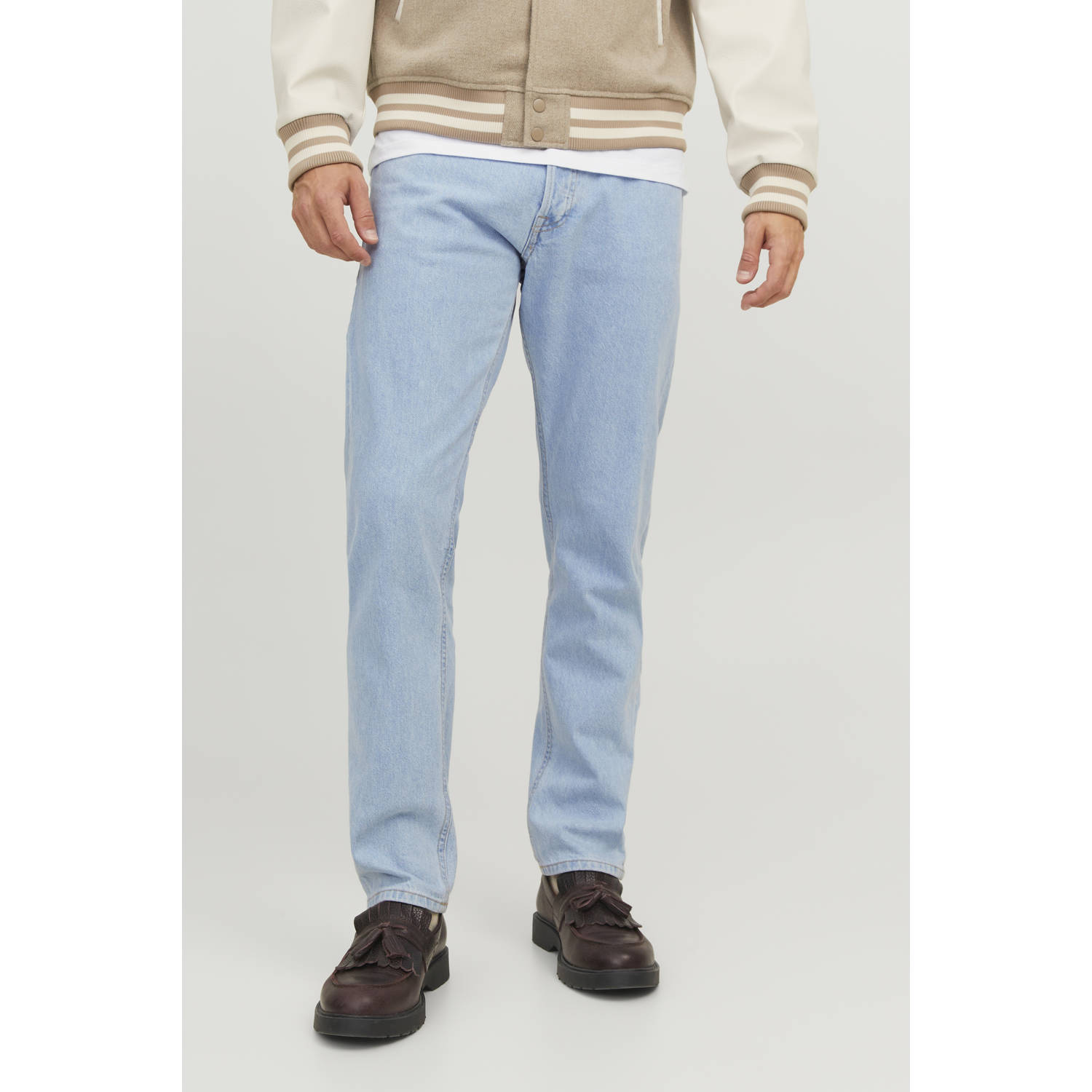 JACK & JONES JEANS INTELLIGENCE relaxed regular fit jeans blue denim