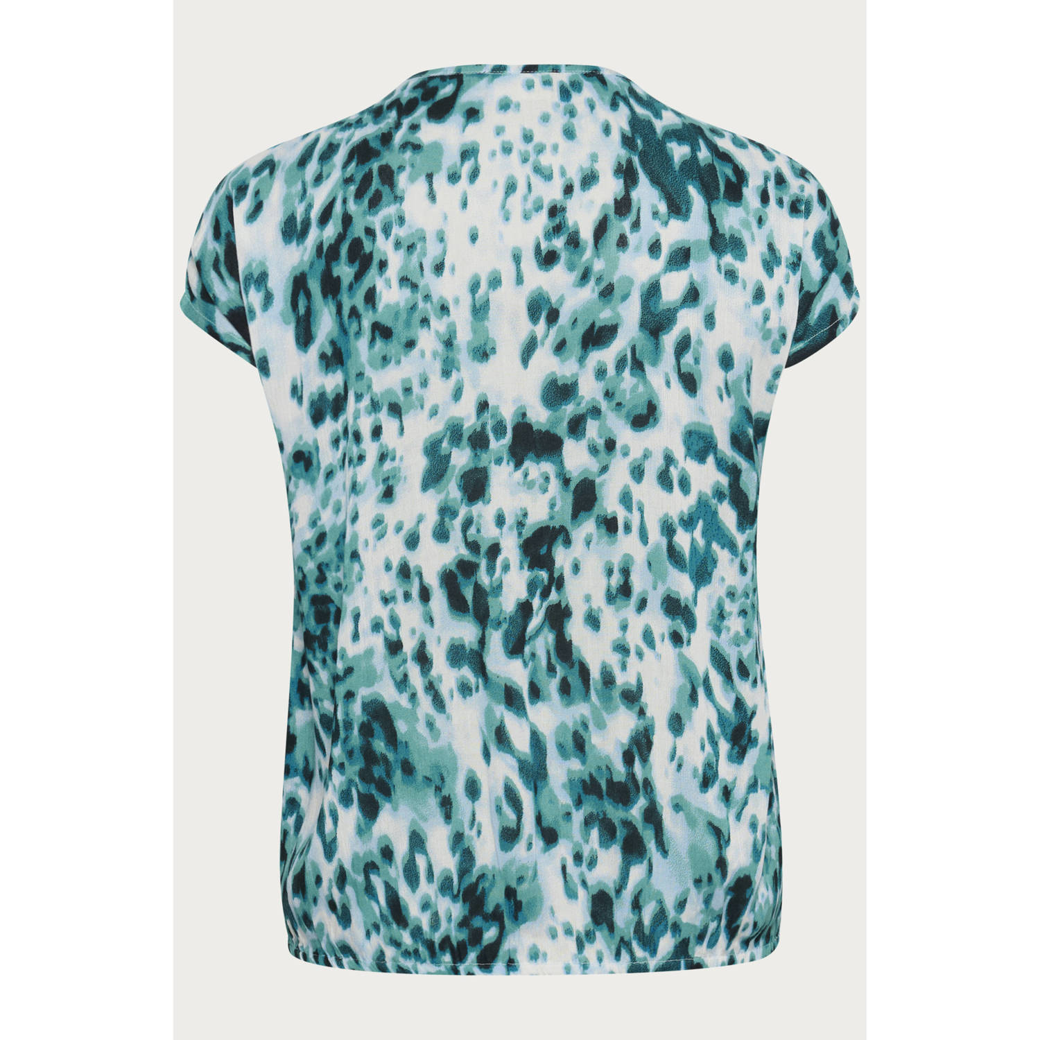 Kaffe Curve blousetop blauw