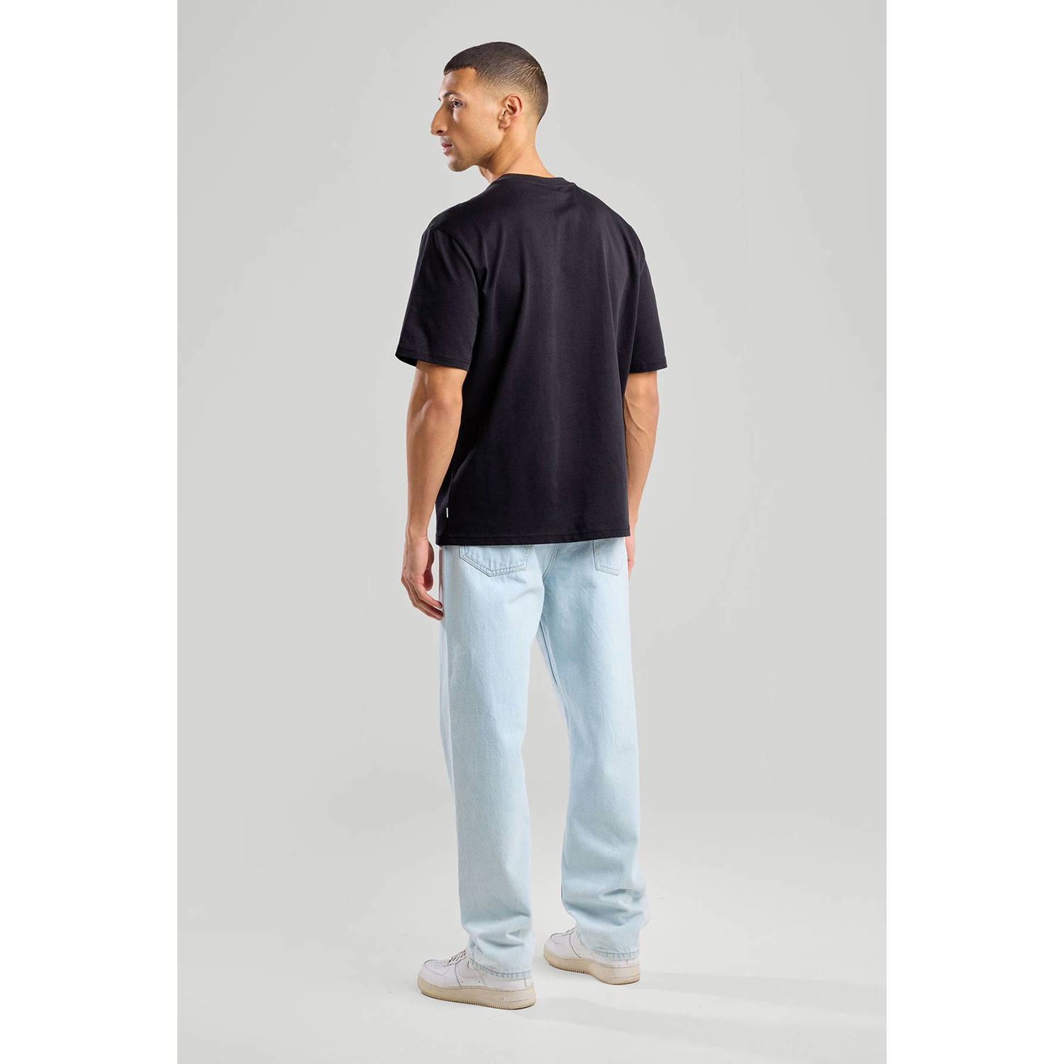 America Today T-shirt zwart