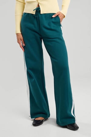 wide leg  broek groen