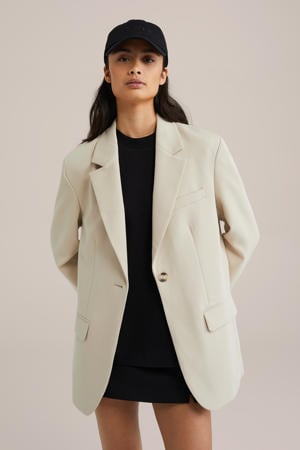 oversized blazer beige