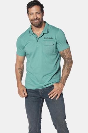+FIT Collectie polo Plus Size STILTOR turquoise