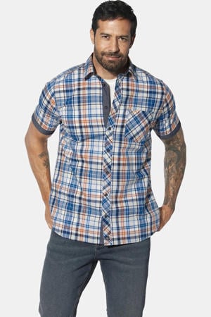 casual overhemd WIKTHOR Plus Size blauw