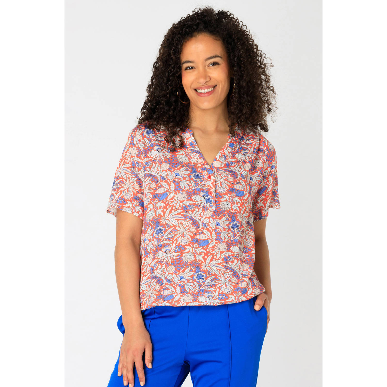 Ivy Beau blousetop rood
