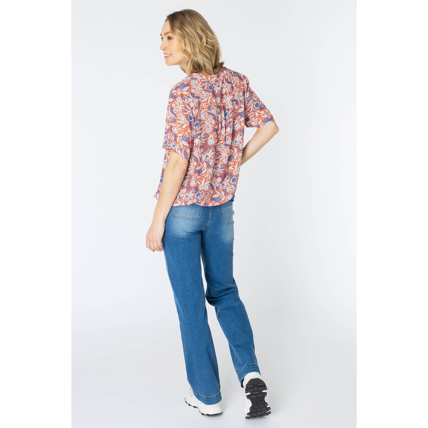 Ivy Beau blousetop rood