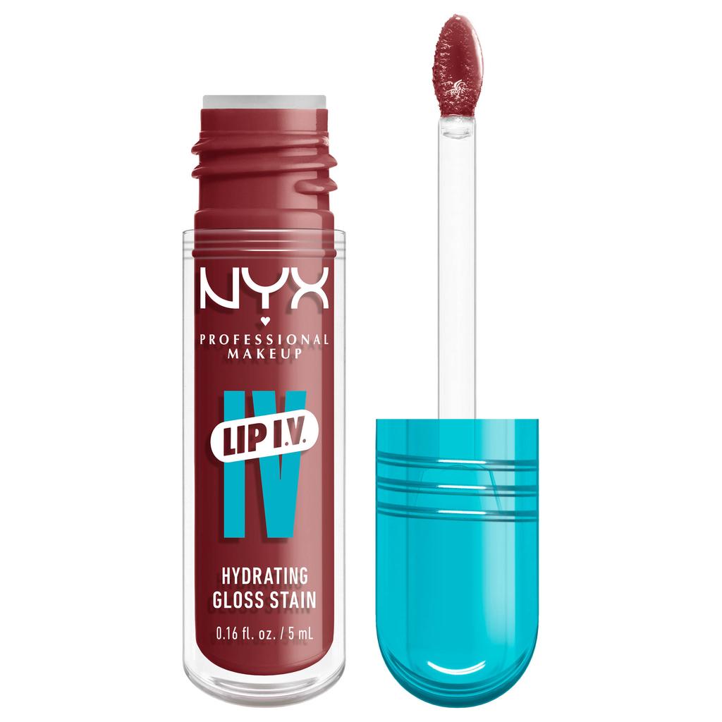NYX Professional Makeup Lip IV Hydraterende Lipgloss - 08 Drippin' In Rose