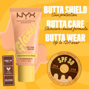 thumbnail: NYX Professional Makeup Buttermelt Glaze  Skin Tint - 1 Whipped Butta