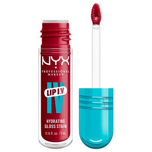 NYX Professional Makeup Lip IV Hydraterende Lipgloss - 11 Red-y.Set.Wet afbeelding