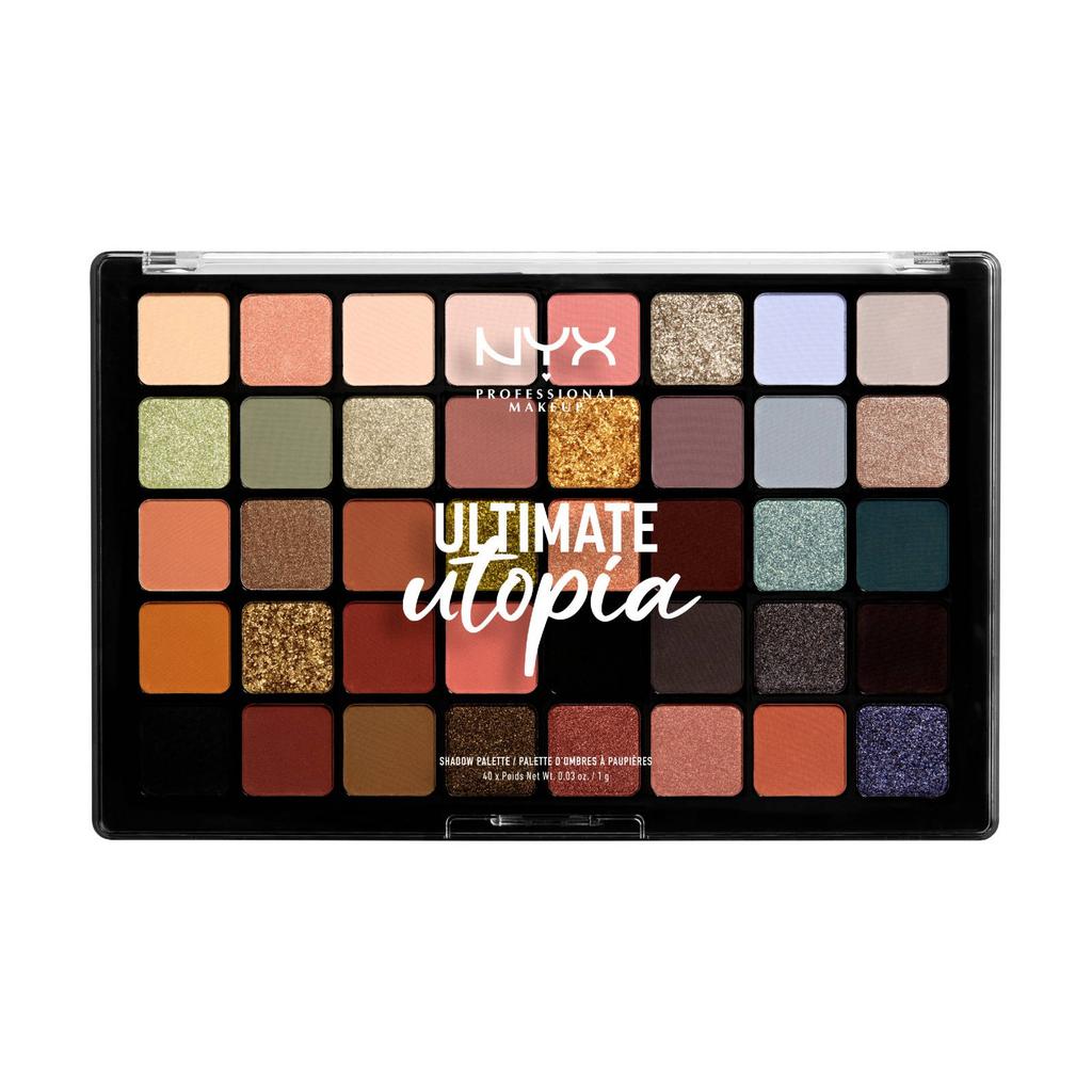 NYX Professional Makeup Ultimate Utopia Shadow Palette Ulti - UUSP Utopia - Oogschaduw - 40 x 7 gr