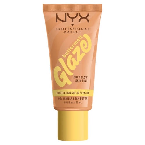 NYX Professional Makeup Buttermelt Glaze Skin Tint - 2 Vanilla Bean Butta afbeelding