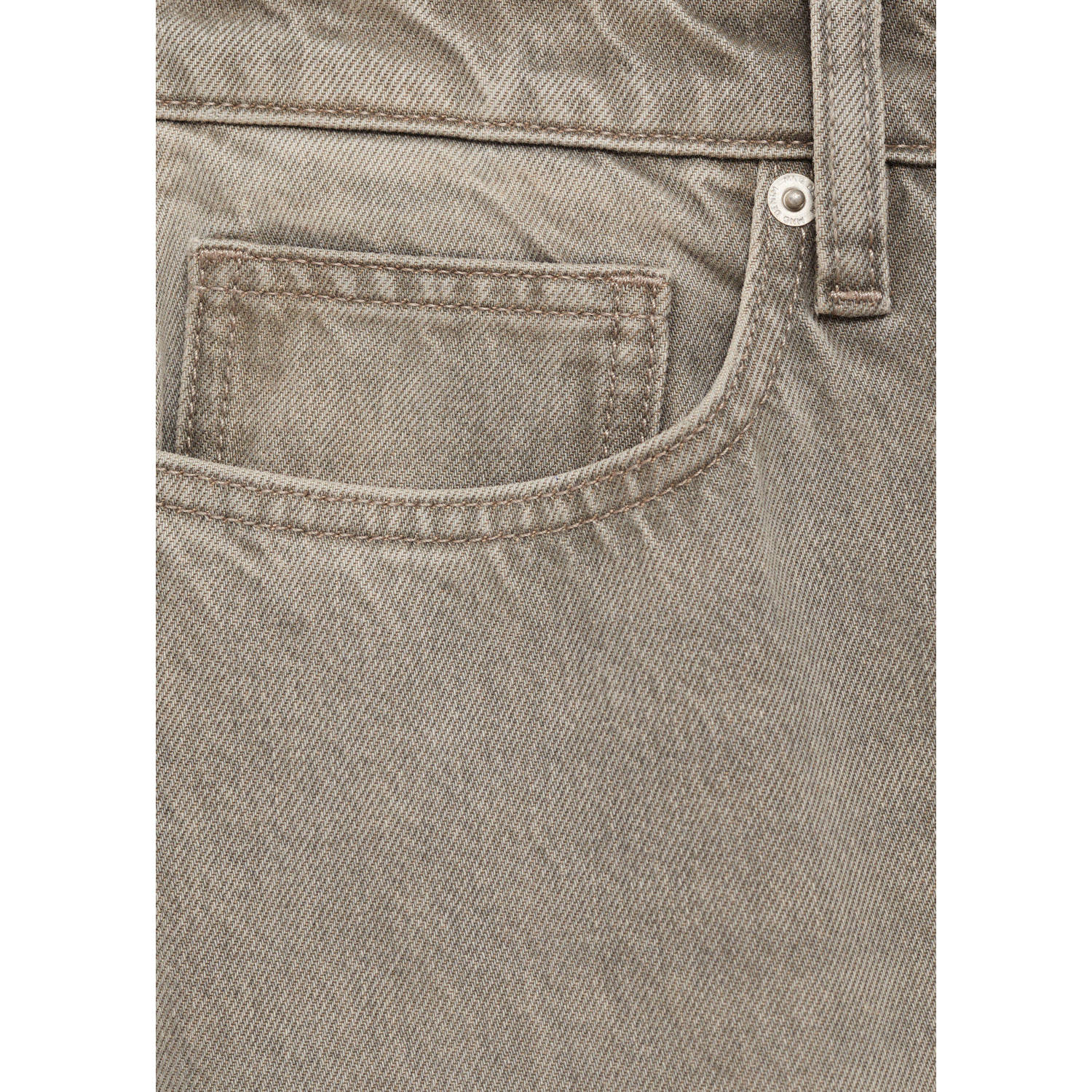 Mango Man tapered jeans changeant grijs