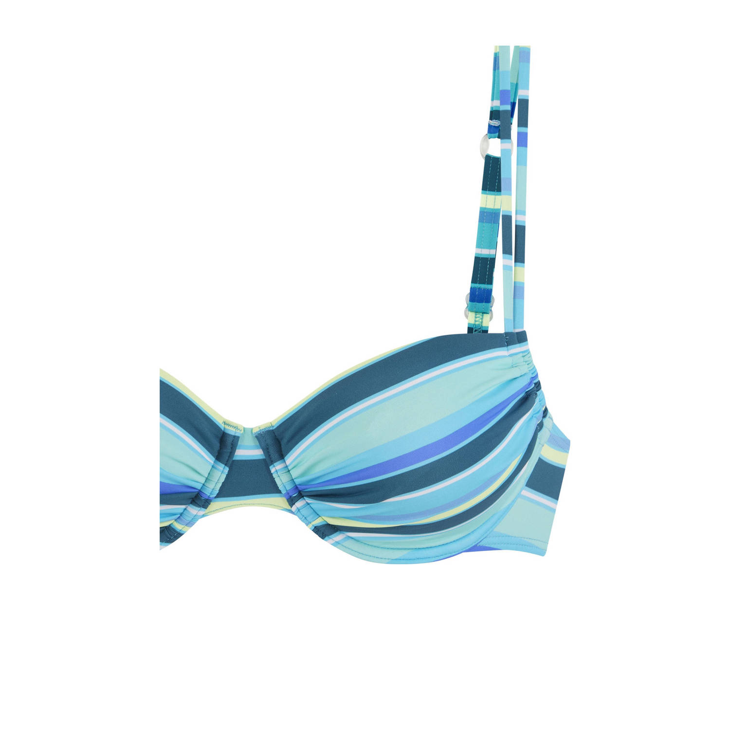 s.Oliver voorgevormde beugel bikinitop blauw