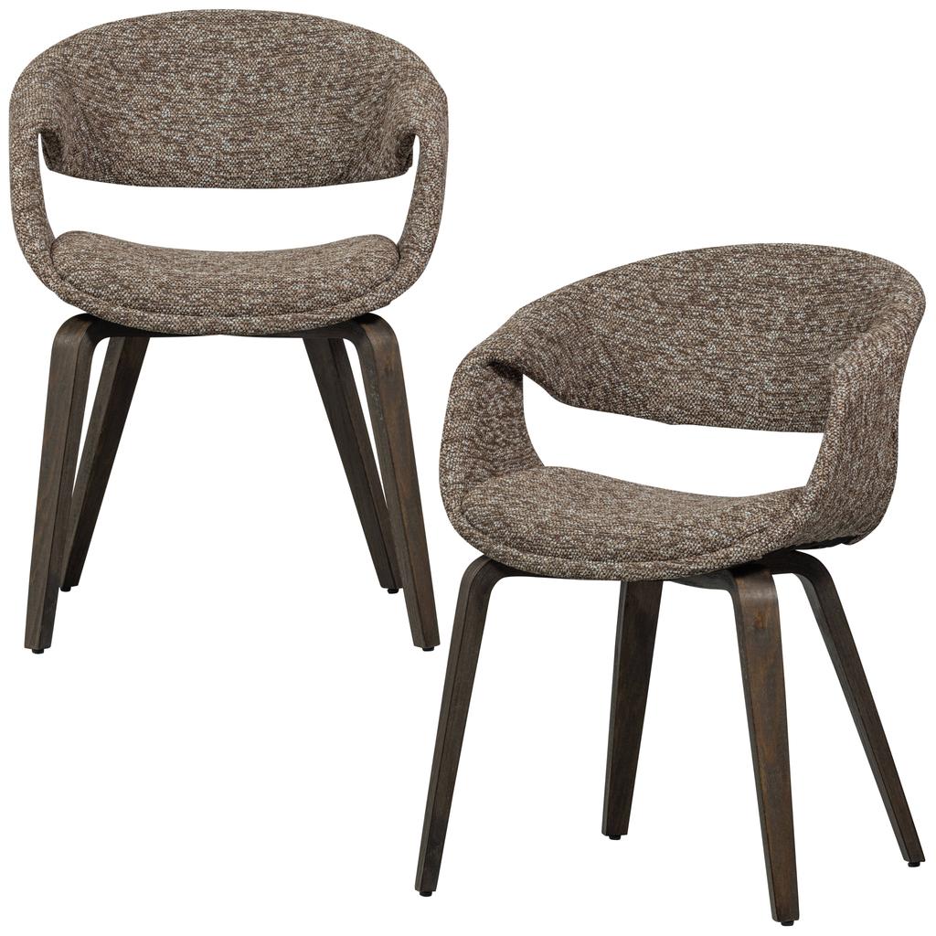 WOOOD eetkamerstoel (set van 2) Yossi