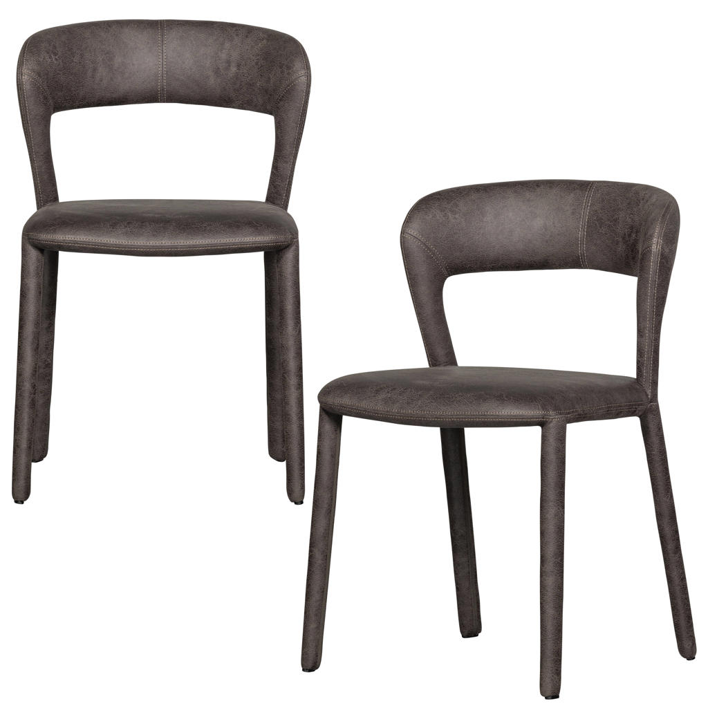 WOOOD eetkamerstoel (set van 2) Noble