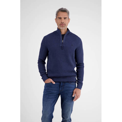 LERROS trui gebreid donkerblauw afbeelding