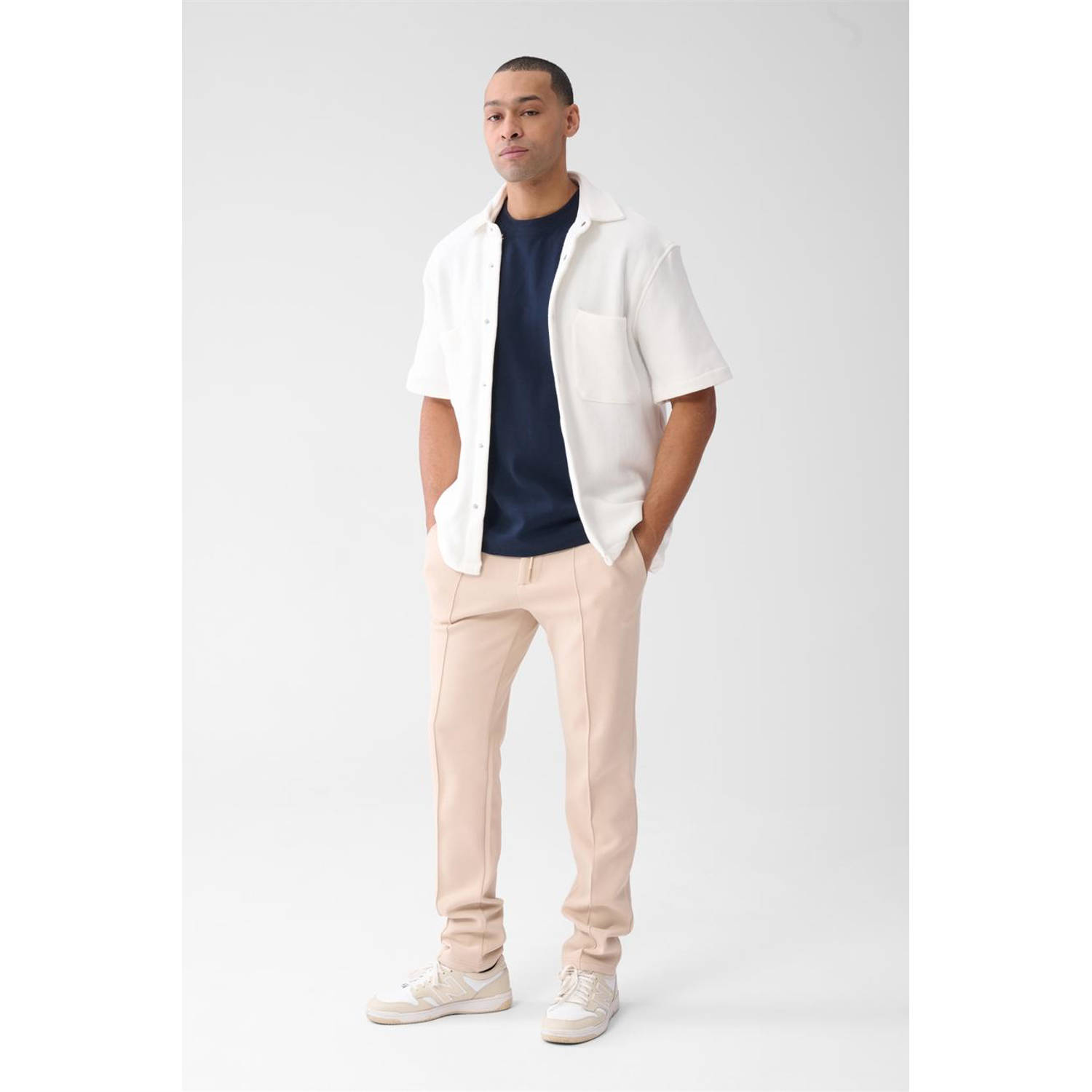 Shoeby casual overhemd relaxed wit