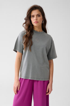 T-shirt lichtgrijs