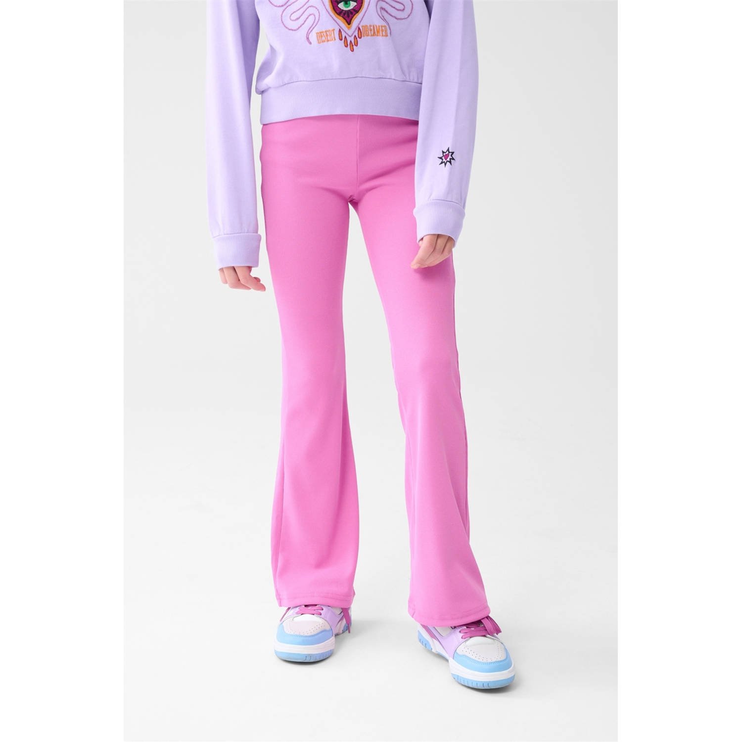 Shoeby flared fit legging roze