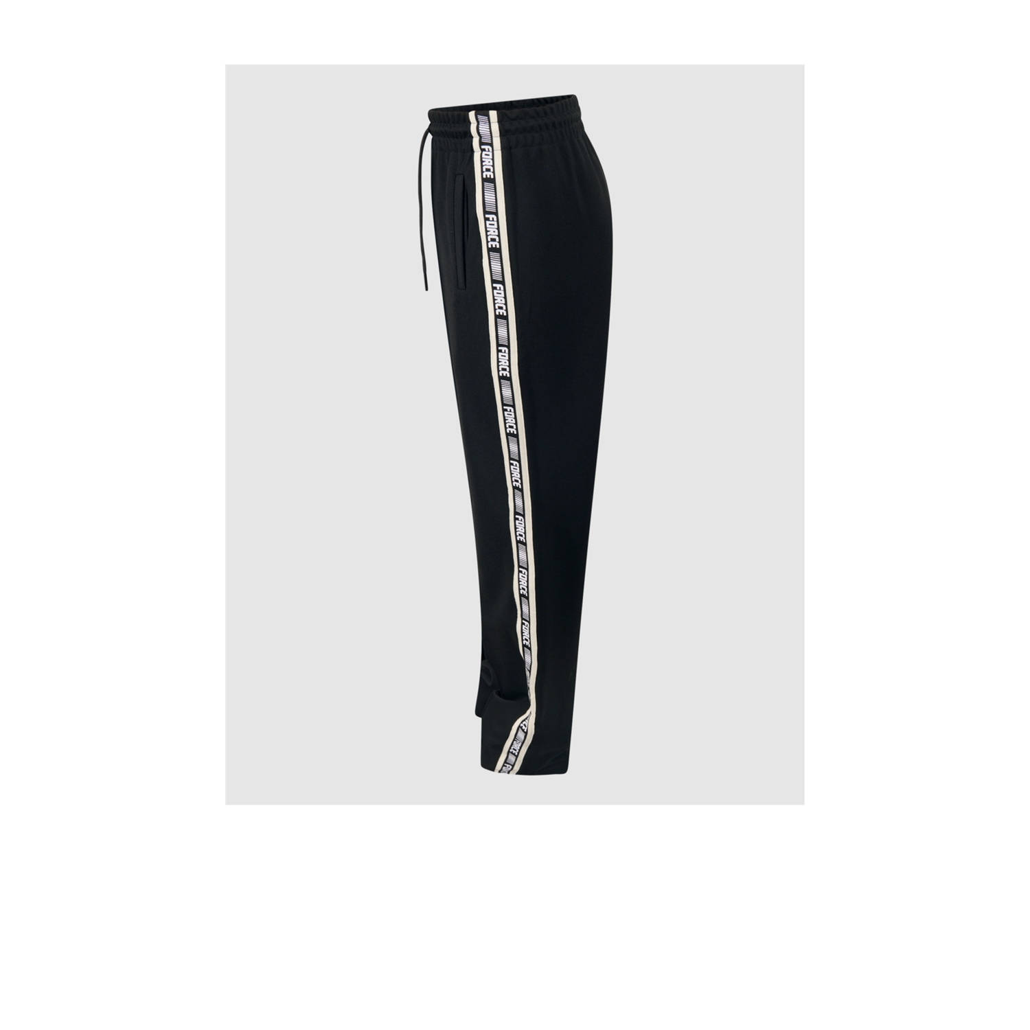 Shoeby straight casual broek zwart