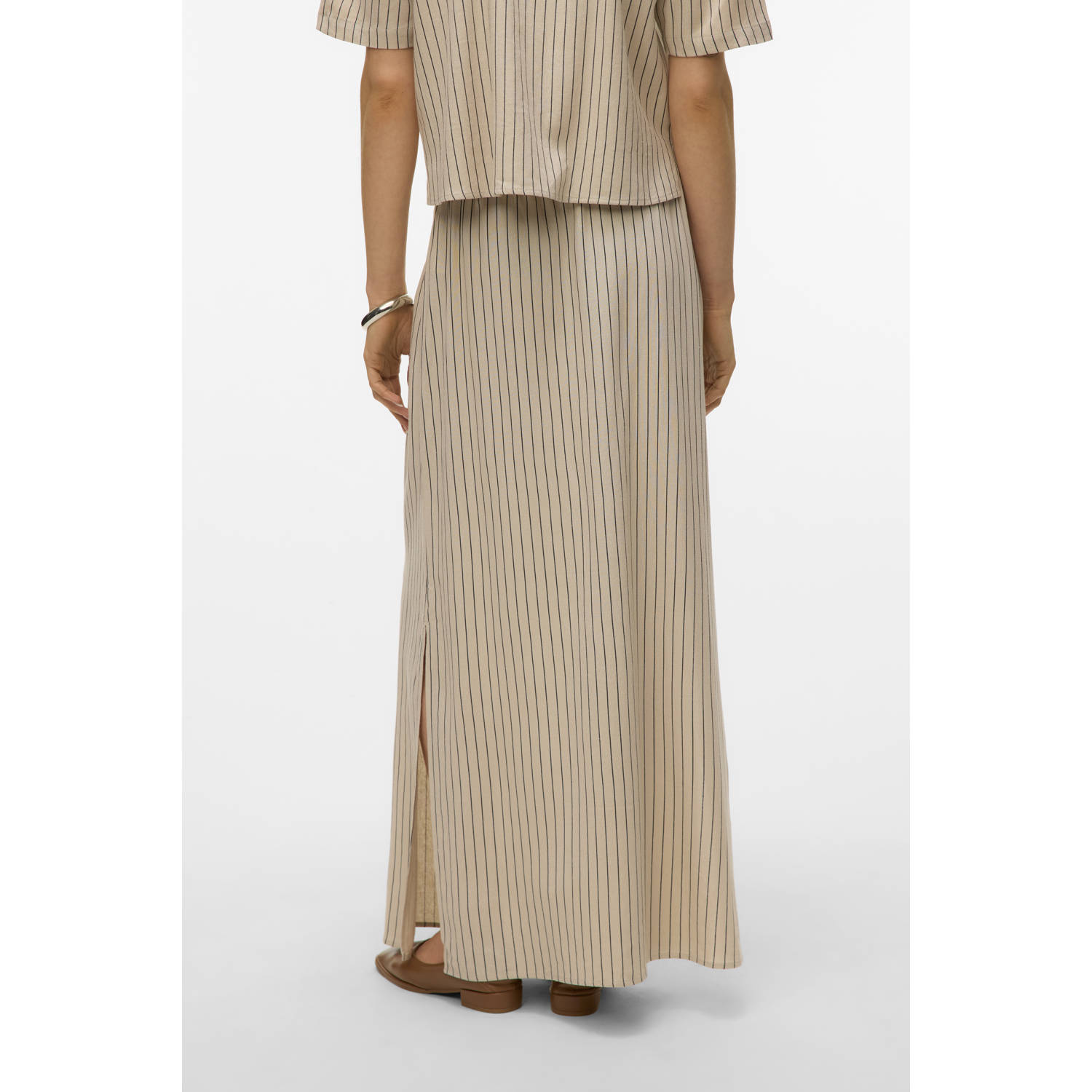 VERO MODA midi rok ecru