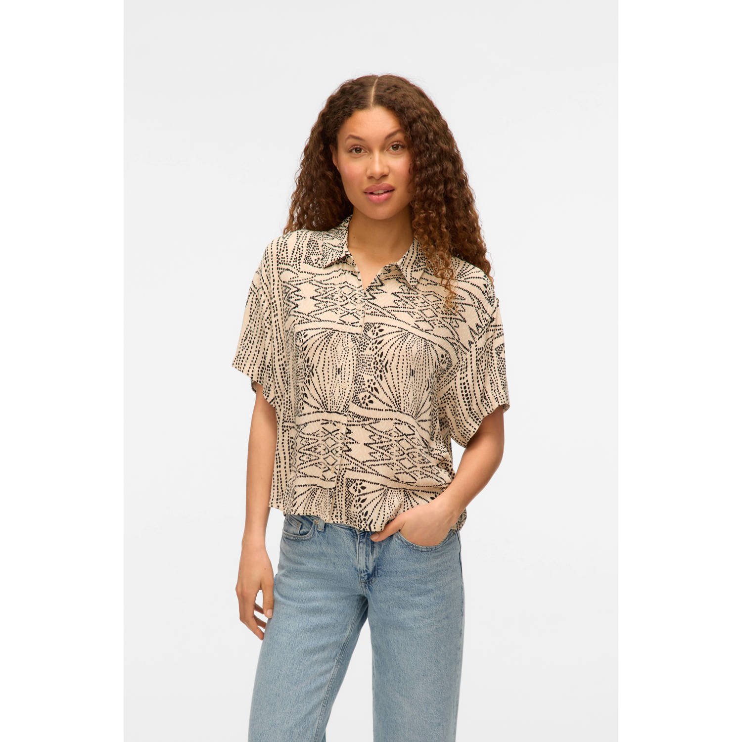 VERO MODA blouse zwart