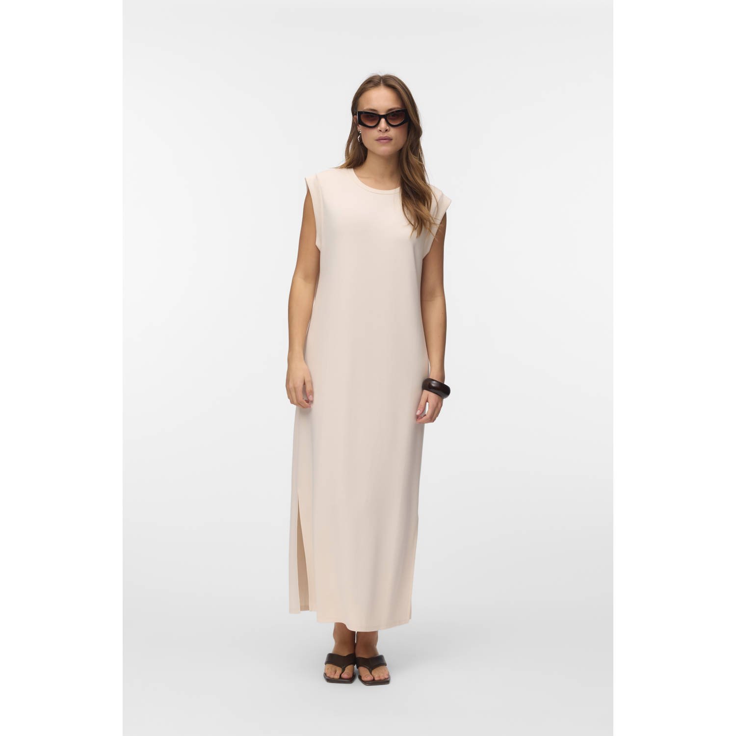 VERO MODA maxi jurk ecru