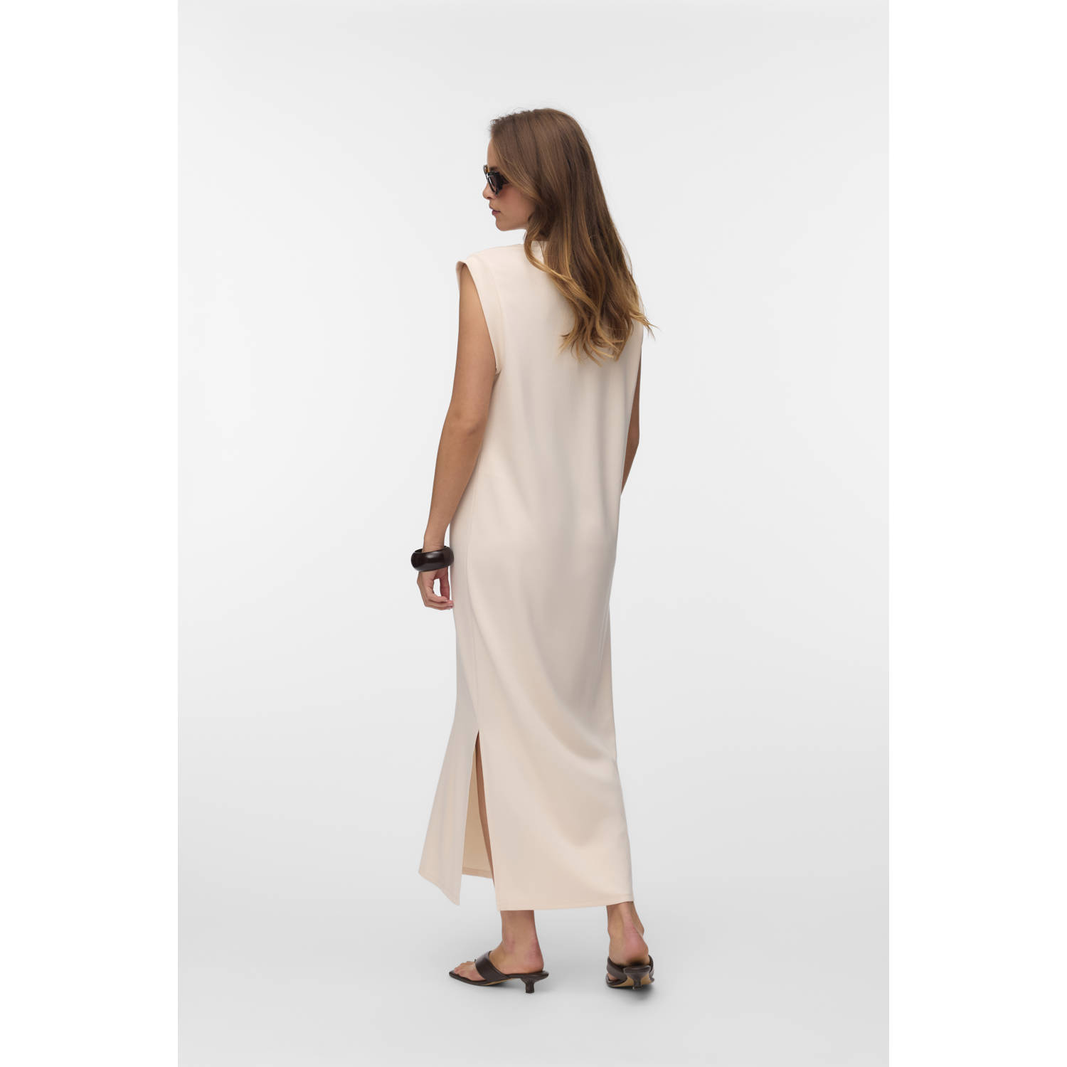 VERO MODA maxi jurk ecru