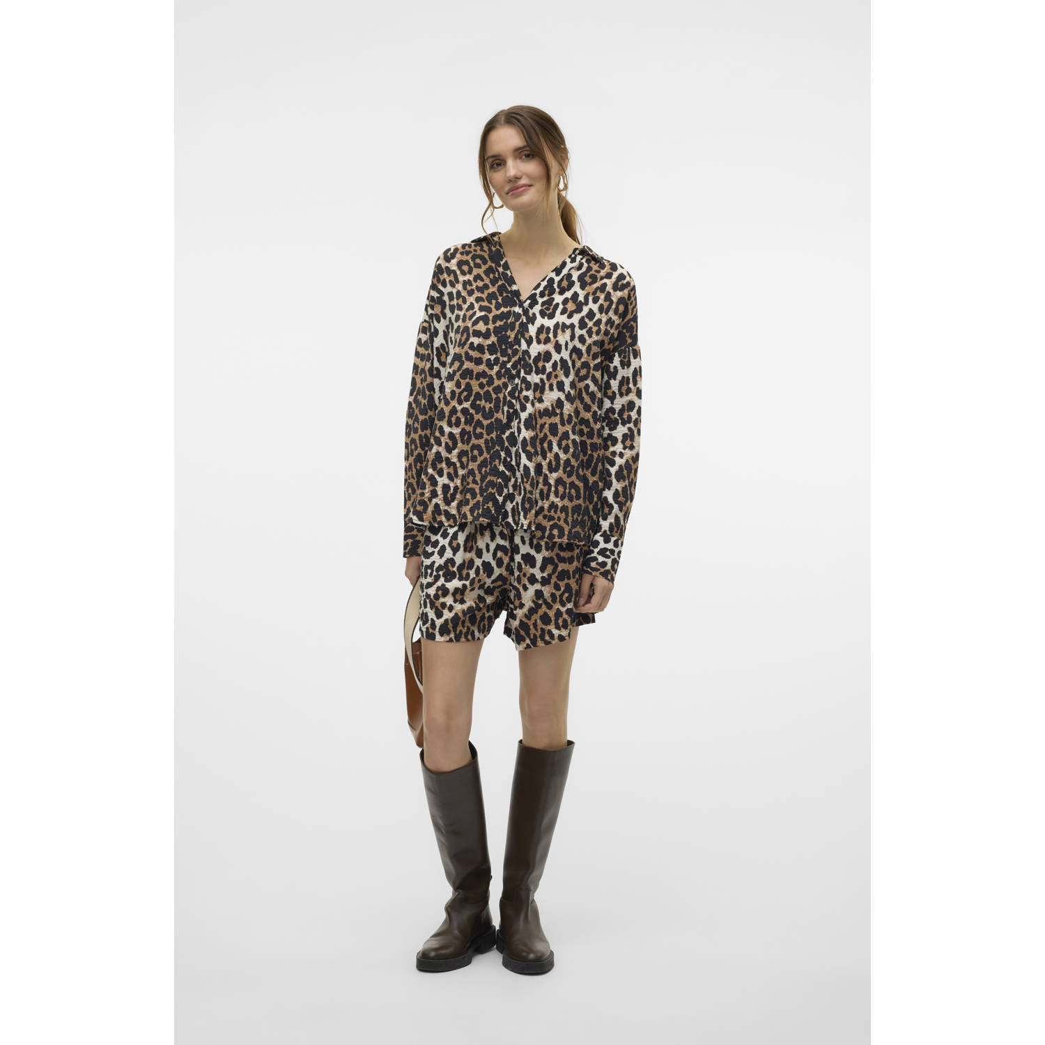VERO MODA blouse bruin