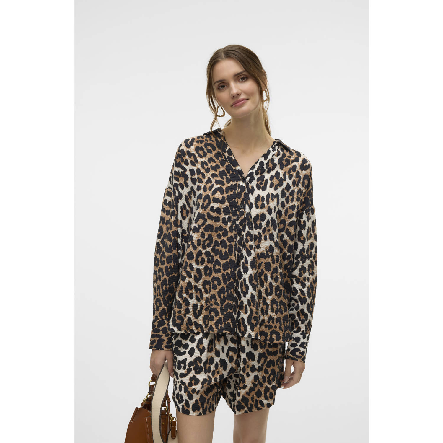 VERO MODA blouse bruin