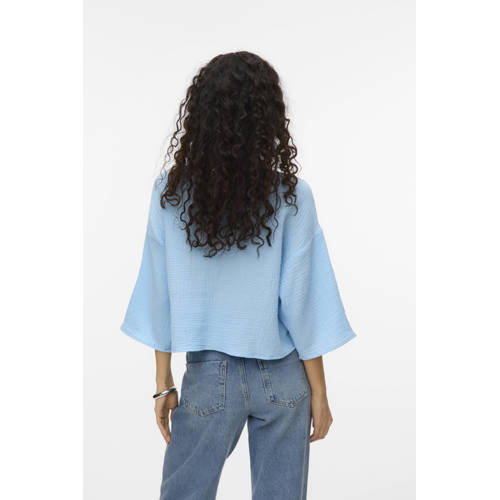 VERO MODA blouse blauw afbeelding