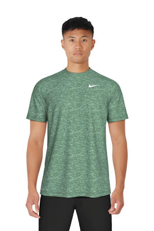 Heather sportshirt groen