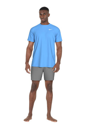 Dri-FIT T-shirt lichtblauw